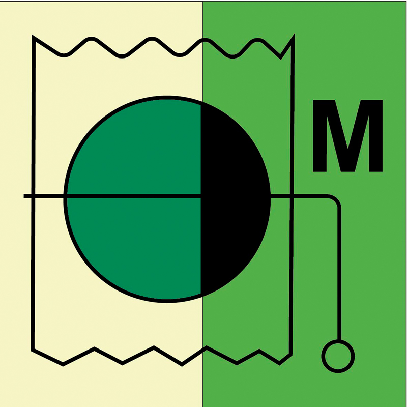 10.35 Противопожарная заслонка для машинных помещений