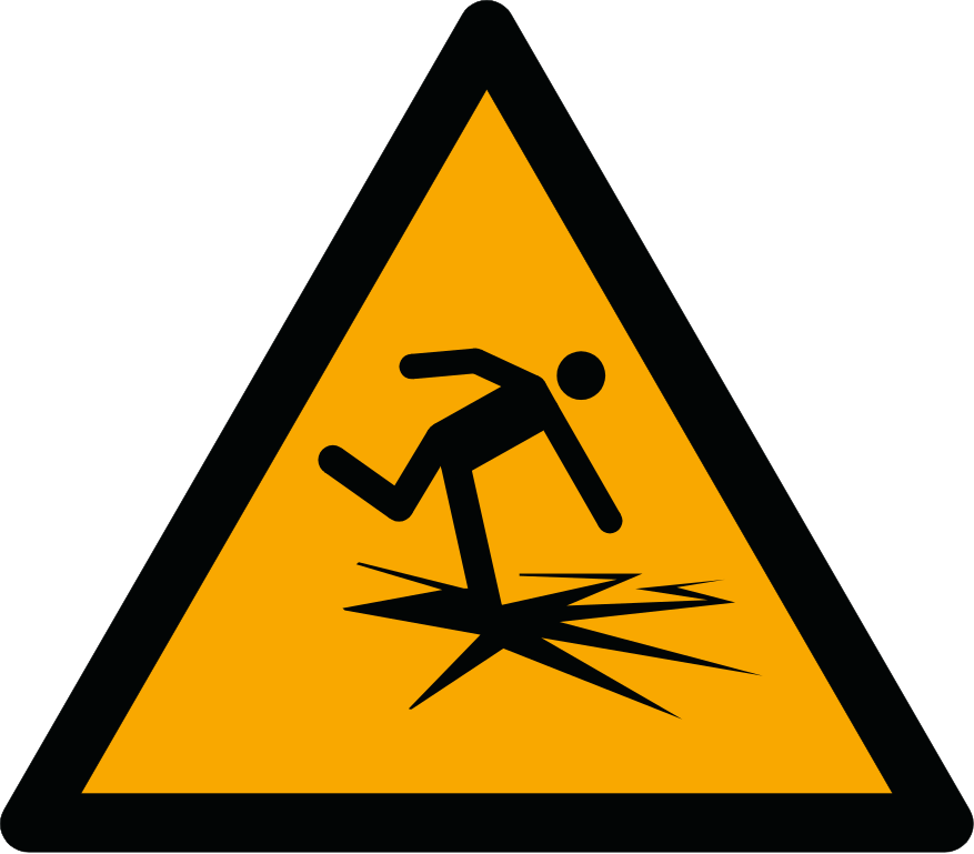 W043 Предупреждение; Тонкий лед/Warning; Thin ice