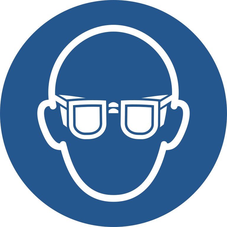 M004 Защитить органы зрения/Wear eye protection
