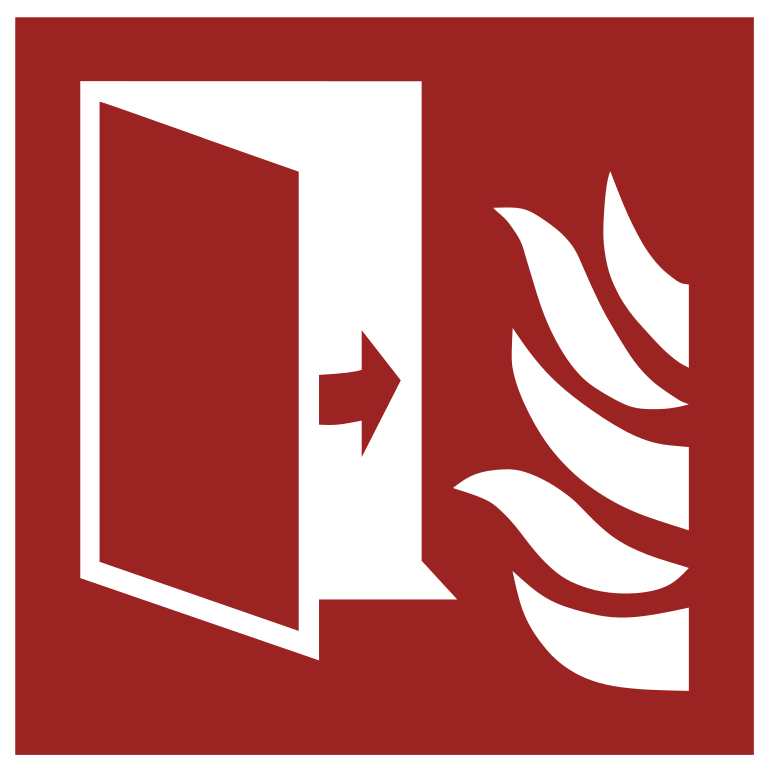 F007 Противопожарная дверь/Fire protection door