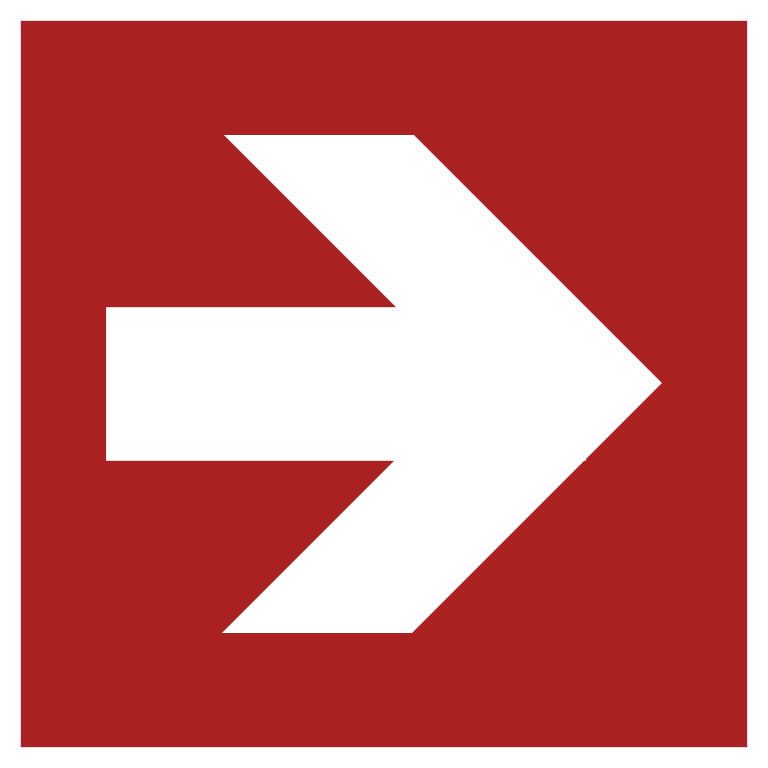 Направляющая стрелка противопожарной защиты 1/Fire protection arrow 1