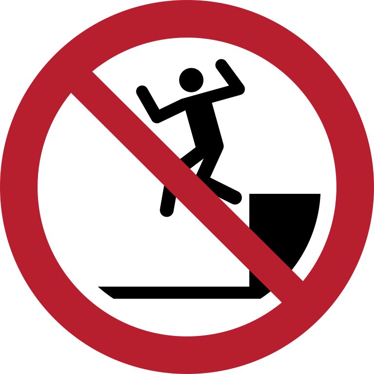 P072 Спрыгивать запрещено/No jumping down