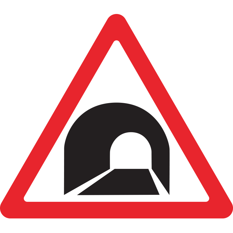 Дорожный знак 1.31 Тоннель (A=900) Тип В