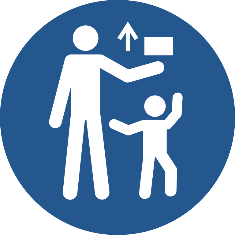 M055 Храните в недоступном для детей месте/Keep out of reach of children
