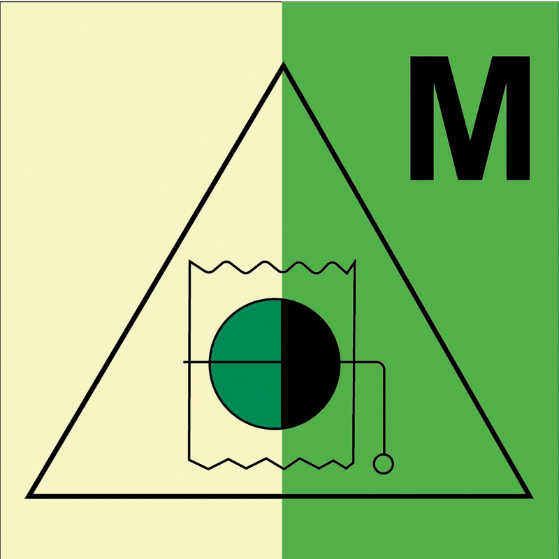 10.41 Дистанционное управление противопожарными заслонками для машинных помещений