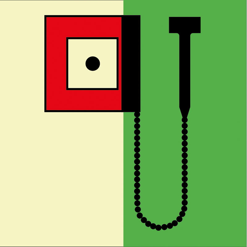 3.5 Место подачи сигналов пожарной тревоги вручную