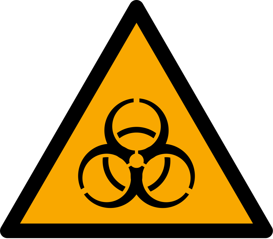 W009 Предупреждение; Биологическая опасность /Warning; Biological hazard