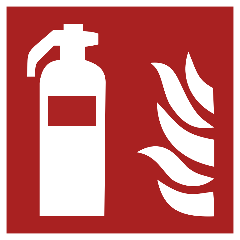 F001 Огнетушитель/Fire extinguisher