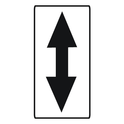 Дорожный знак 8.2.4 Зона действия (700 х 350) Тип Б