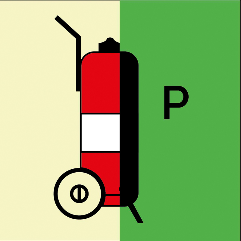 10.104 Передвижной огнетушитель для порошка