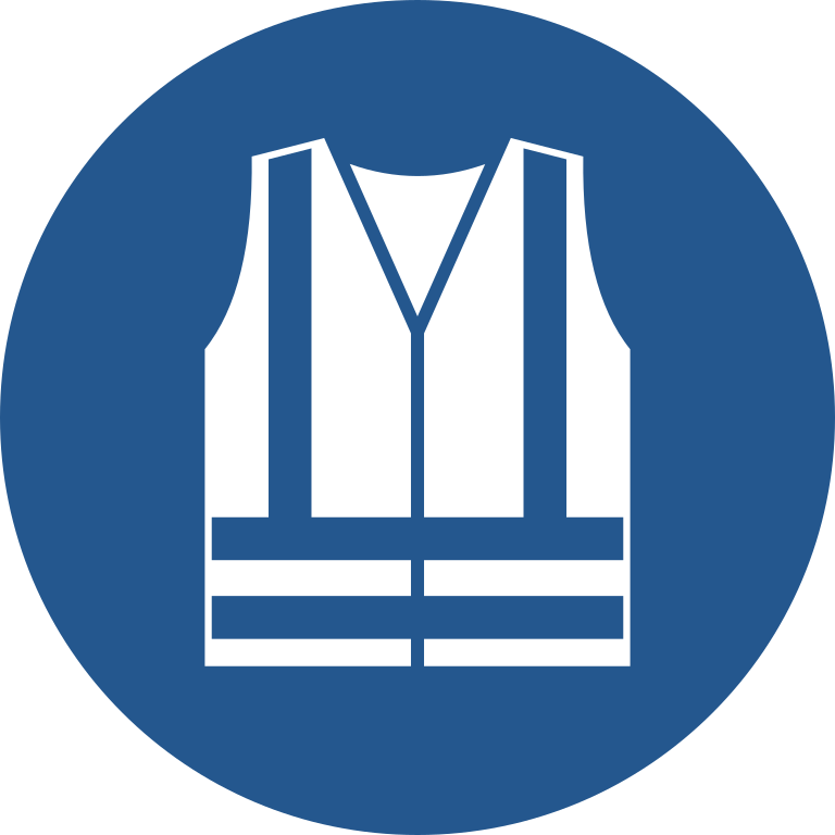 M015 Носить светоотражающую одежду/Wear high-visibility clothing
