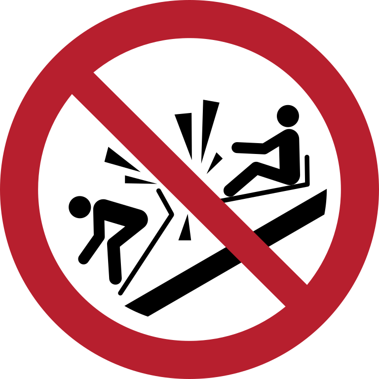 P047 Не таранить сани/Do not ram into toboggan