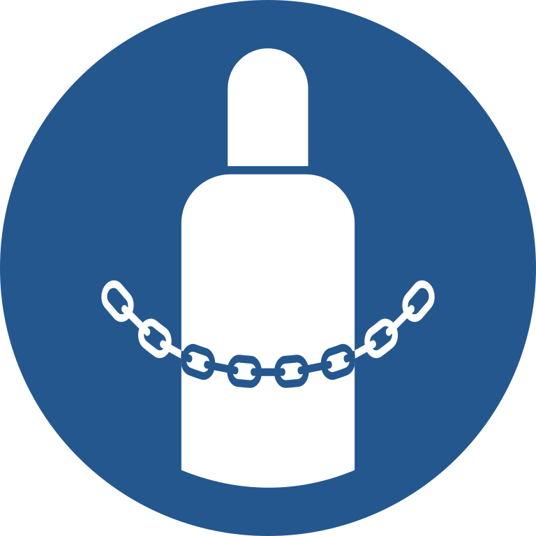 M046 Закрепить газовые баллоны/Secure gas cylinders