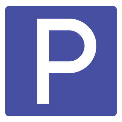Дорожный знак 6.4 Место стоянки (B=700) Тип В