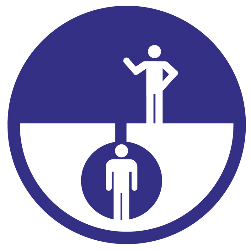 Знак TH Наблюдающий (Пластик 200 х 200)